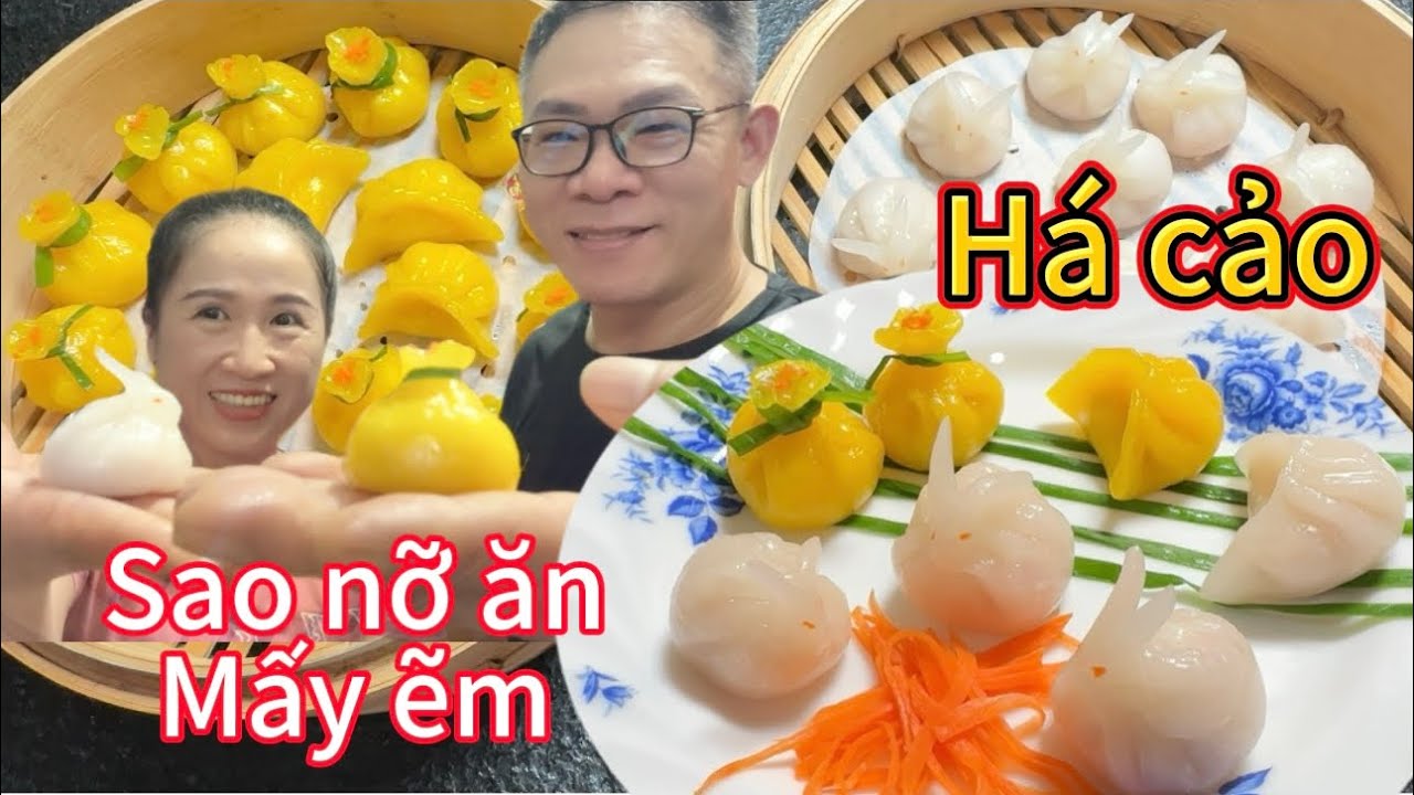 B&iacute; quyết pha bột l&agrave;m H&aacute; cảo trung hoa ăn si&ecirc;u cuốn da b&aacute;nh mềm dai anh đ&agrave;i Loan khen nức nở