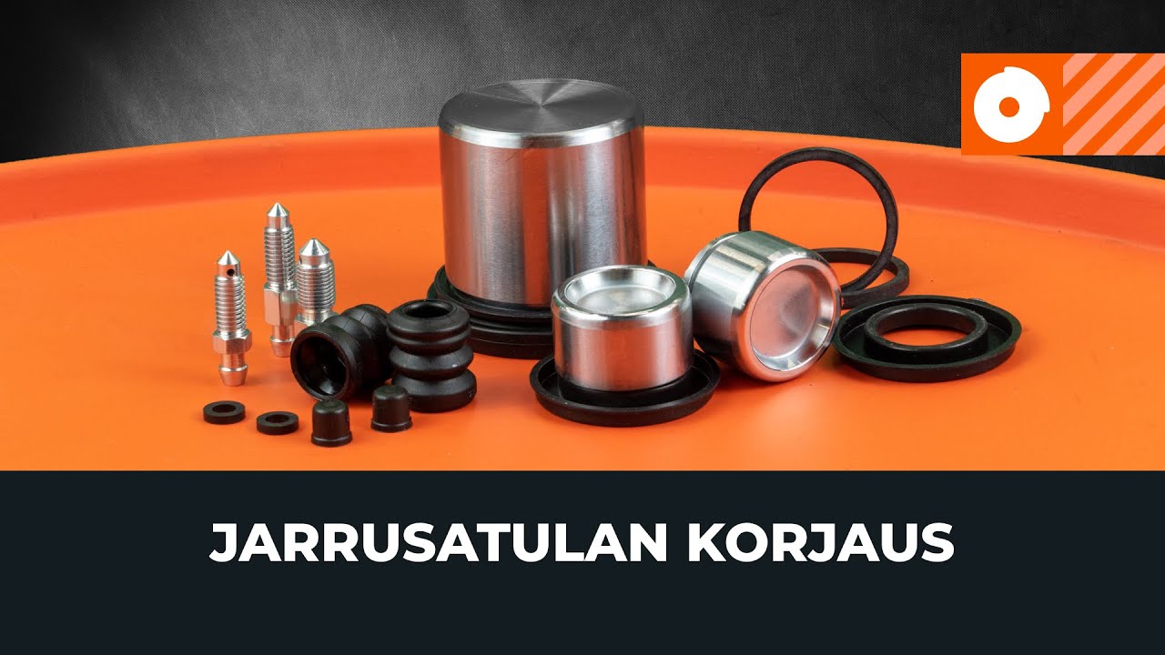 Jarrusatulan korjaus [AUTODOC-OHJEVIDEO]
