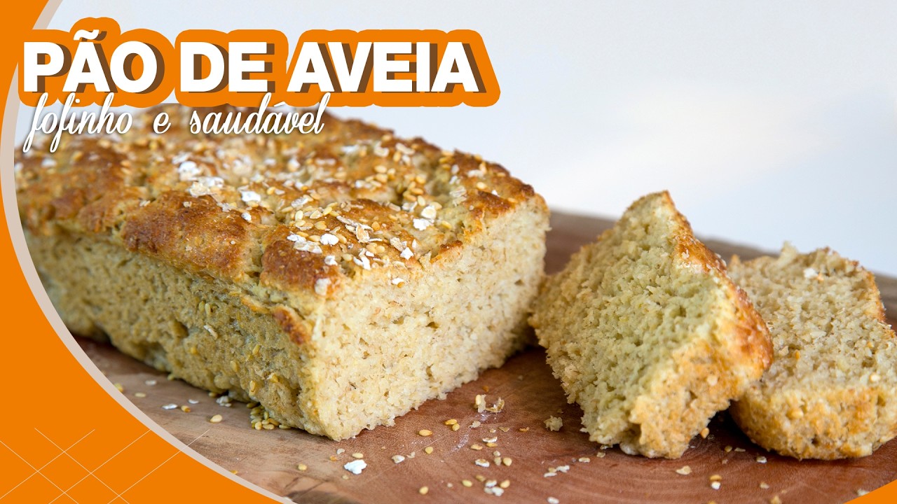 P&Atilde;O DE AVEIA F&Aacute;CIL E FOFINHO
