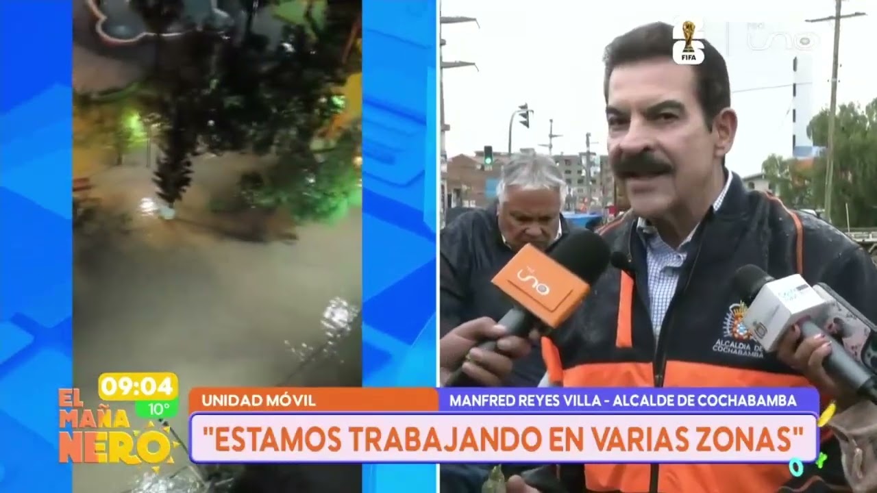 lluvia inundó varias zonas