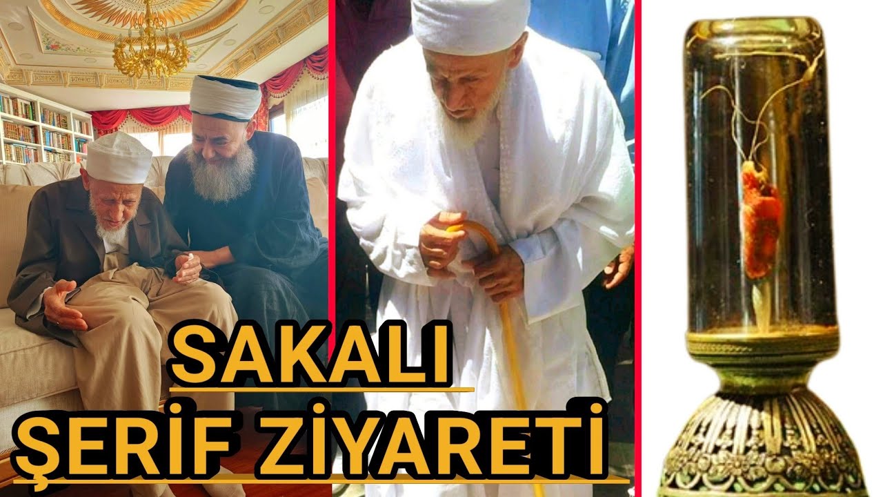 SAKALI ŞERİF ZİYARETİ ( SEYDÂ M.EL CEZERİ HZ VE CÜBBELİ AHMET HOCAMIZ )