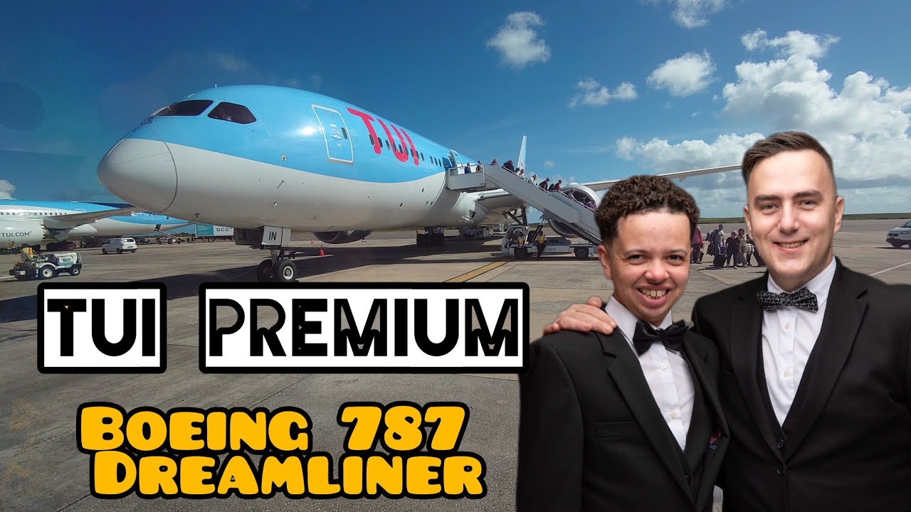 TUI PREMIUM DREAMLINER Полный обзор полета 787 Бирмингем — Барбадос