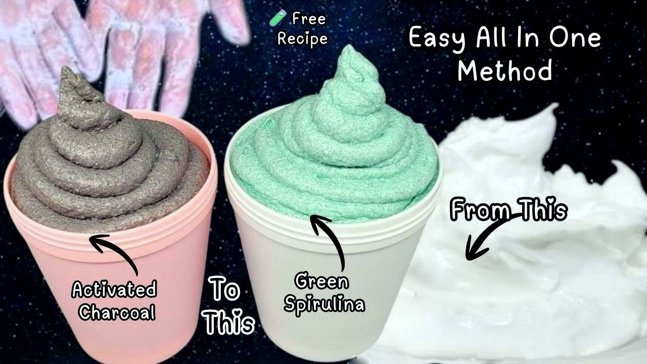 The Best Foaming Whipped Soap Bath Butter Base From Scratch With Recipe