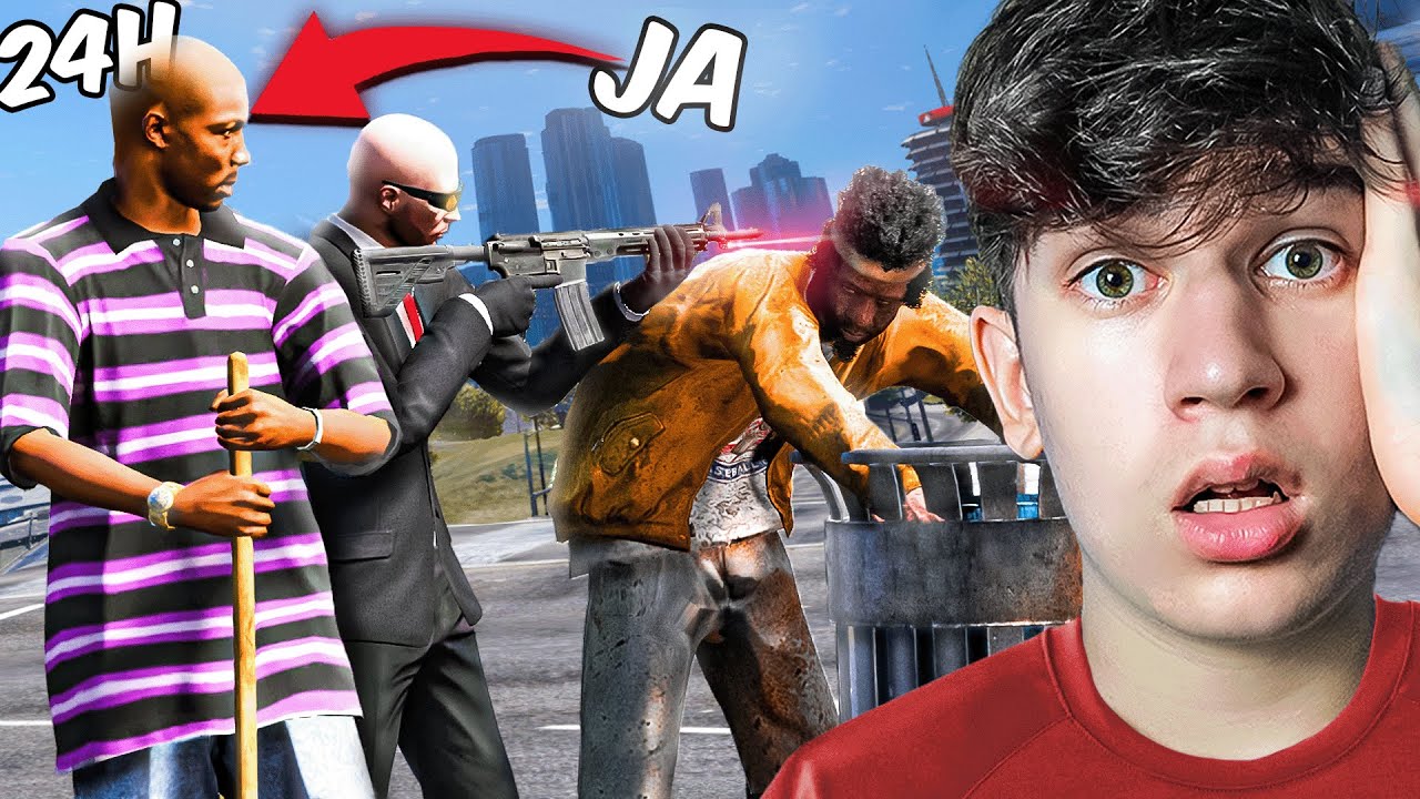 Spędziłem 24h jako NPC w GTA V!