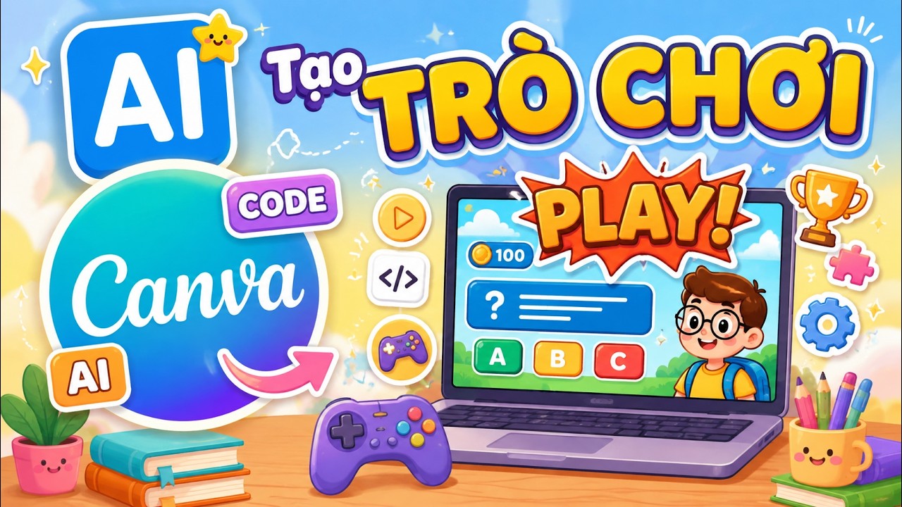 Создание любых игр с Canva Code — без навыков программирования и дизайна!