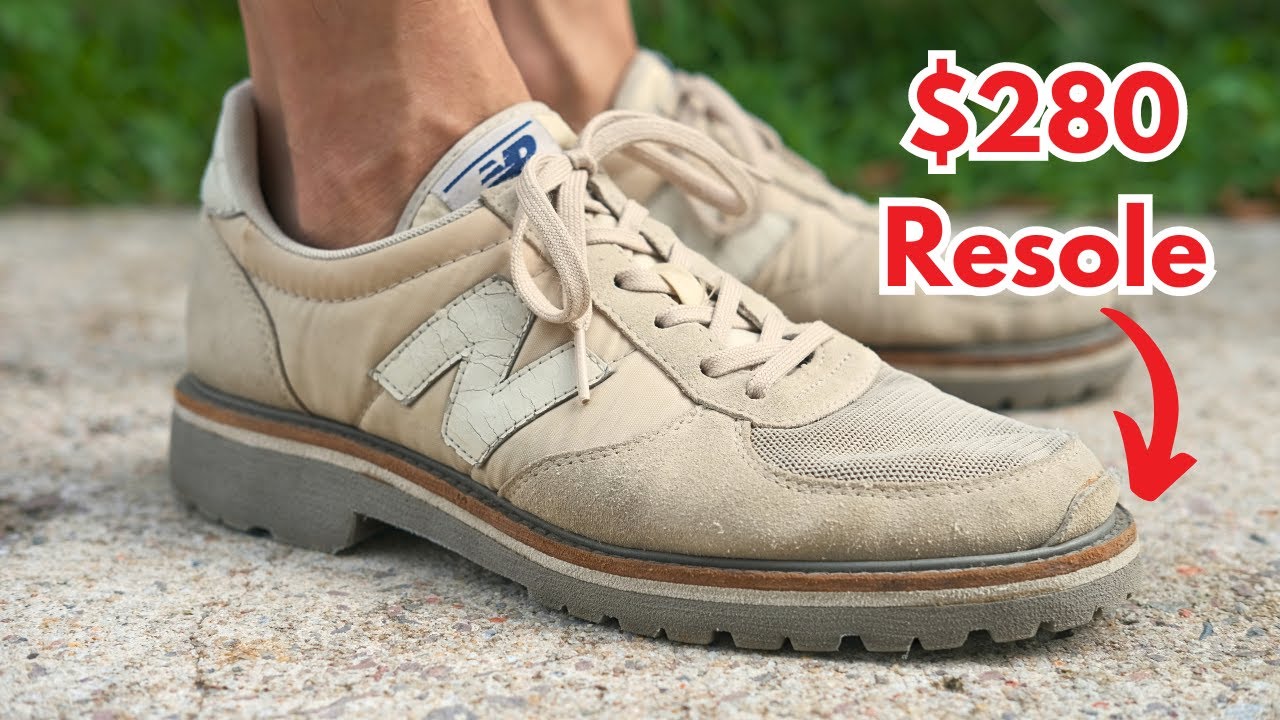 4 Reasons to Resole Your Sneakers (even if they're cheap)