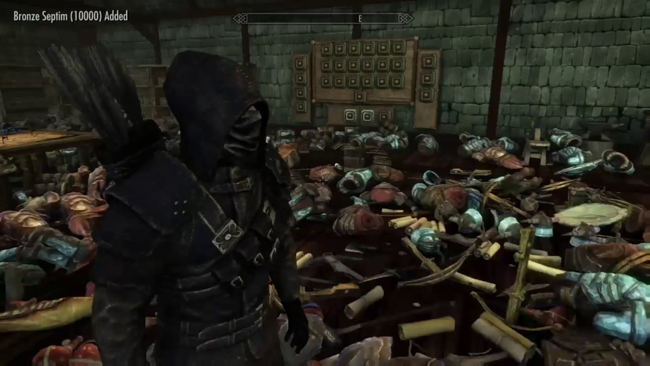 Skyrim:Ultimate cheat room.
