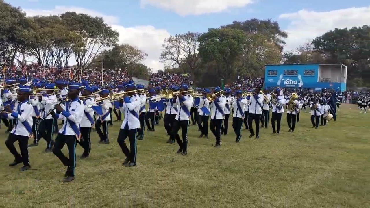 16th Busokololo brass band, and majorette Last performance of agricultural show ACCSZ,2023-7