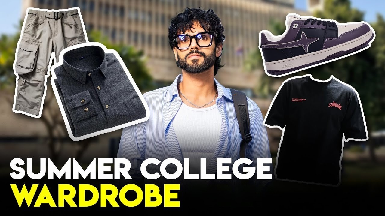 The Summer Wardrobe Every College Guy Needs in 2026
