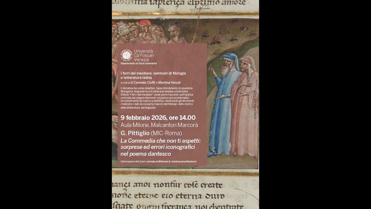 Gianni Pittiglio, La Commedia che non ti aspetti: sorprese ed errori iconografici nel poema dantesco