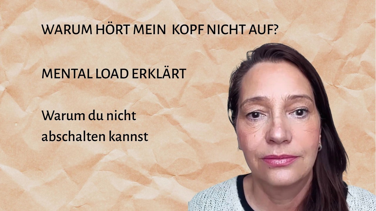 Warum dein Kopf nicht aufhört – Mental Load ist kein Persönlichkeitsfehler