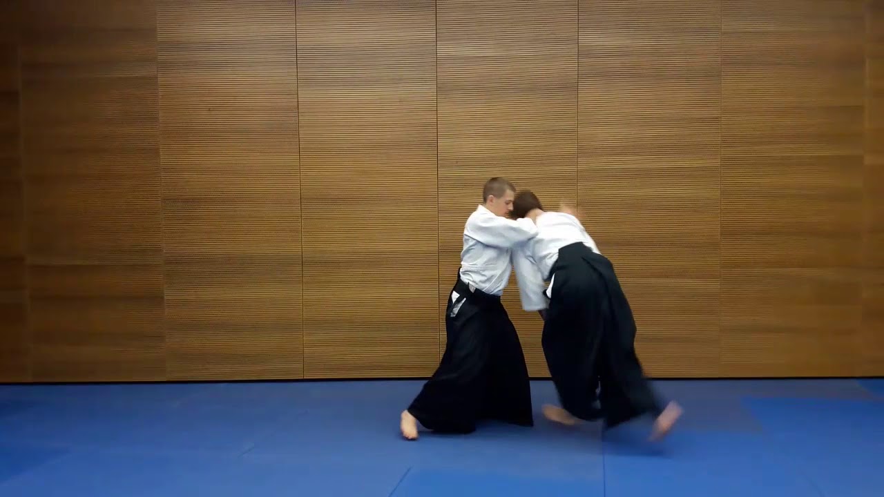 Tachi waza, Katate ryote dori, Irimi nage