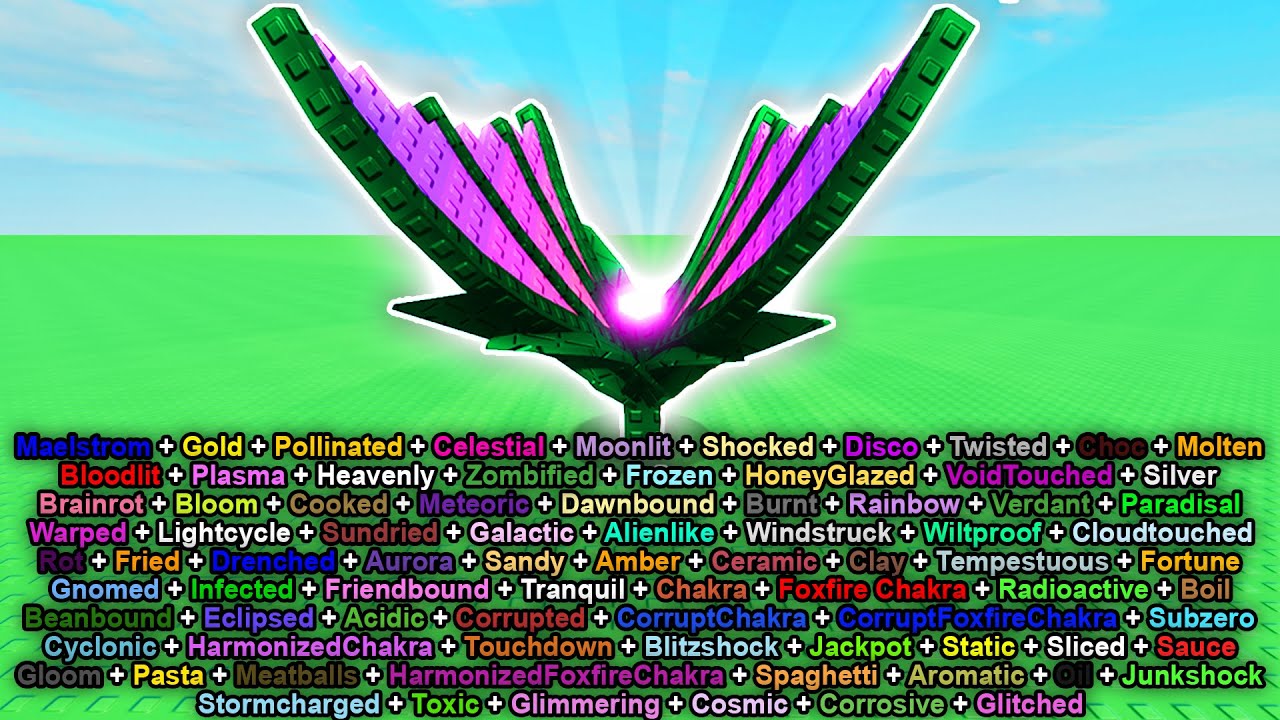 I Grew EVERY MUTATION On WISPWING In Roblox Grow A Garden...