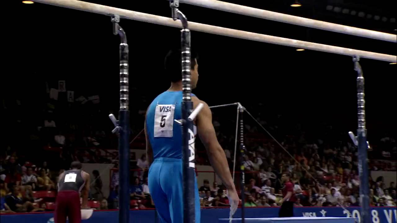 Raj Bhavsar - Parallel Bars - 2008 Visa Championships - Men - Day 2