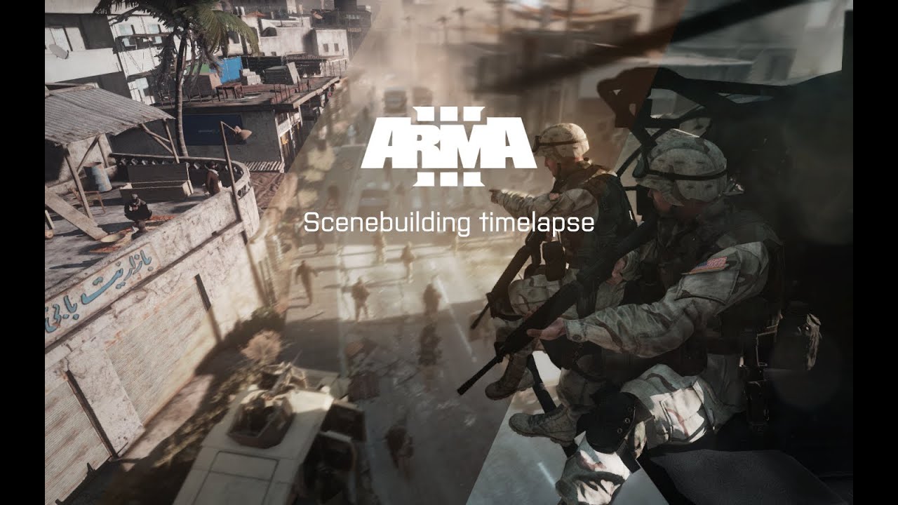 ARMA 3 scenebuilding timelapse : Insertion