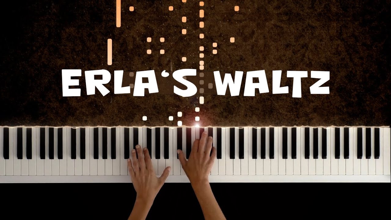 Erla's Waltz Ólafur Arnalds Piano Tutorial