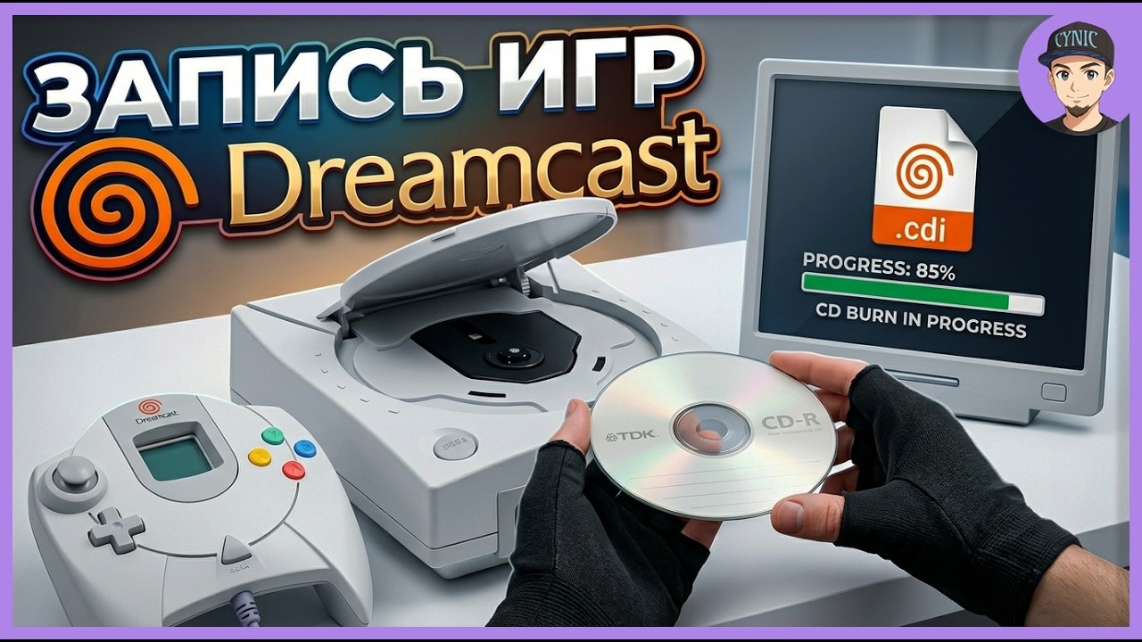 Как правильно записать игру на CD для Dreamcast? ГАЙД