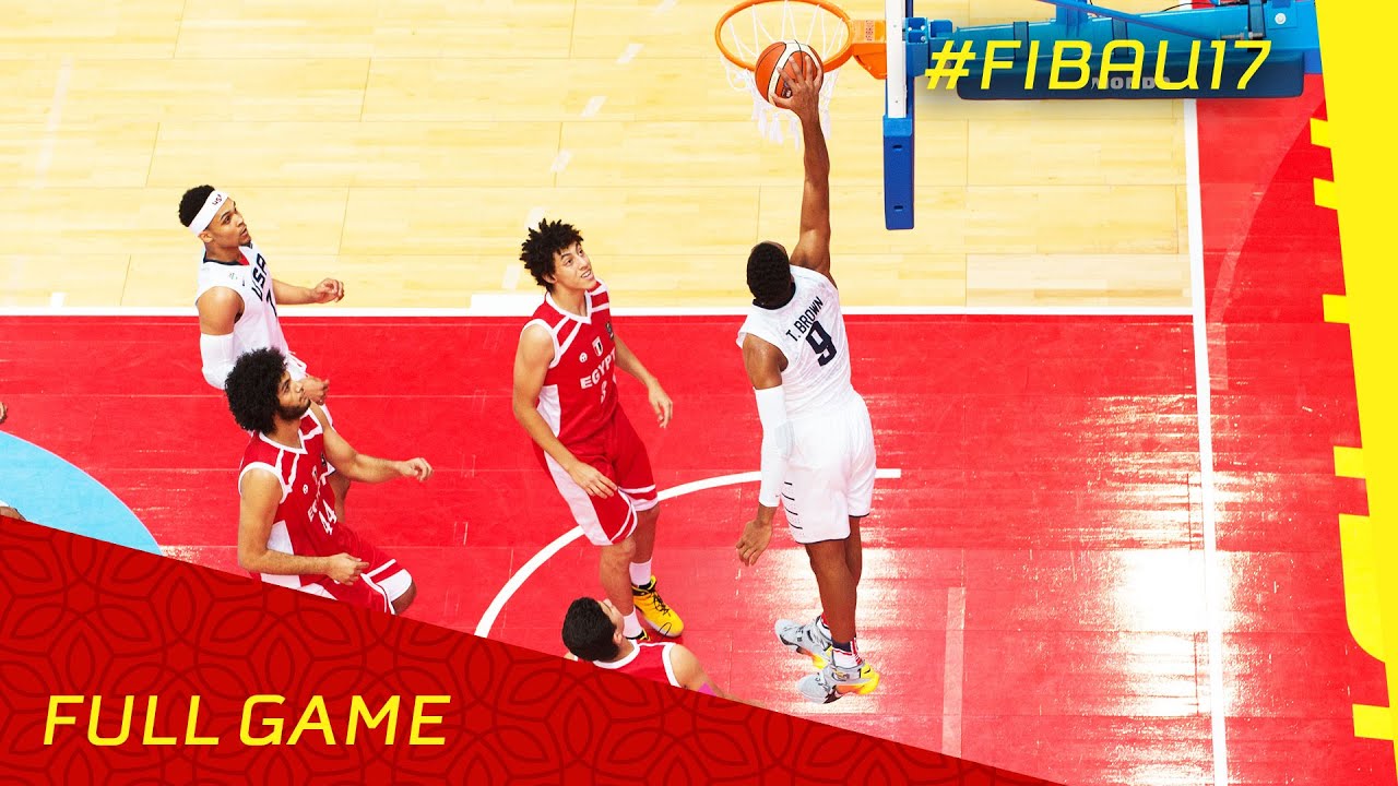 USA v Egypt - Full Game - 2016 FIBA U17 World Championship