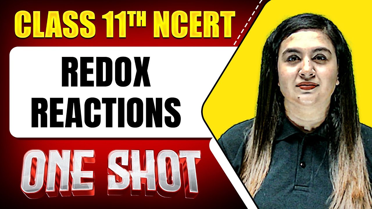 REDOX REACTIONS in 1 Shot || FULL Chapter Coverage (Concepts+PYQs) || Class 11th Physical Chemistry