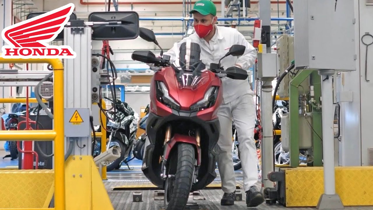 Honda Motorcycle production Italy, Scooter assembly