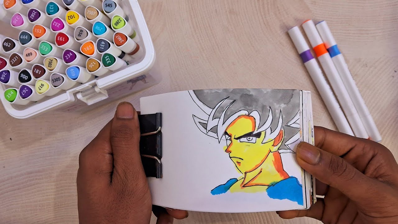 SON GOKU ULTRA INSTINCT Flipbook | Goku vs Jiren