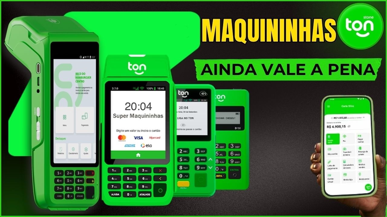 Maquininha do  Cartão TON Vale a Pena Comprar EM 2026