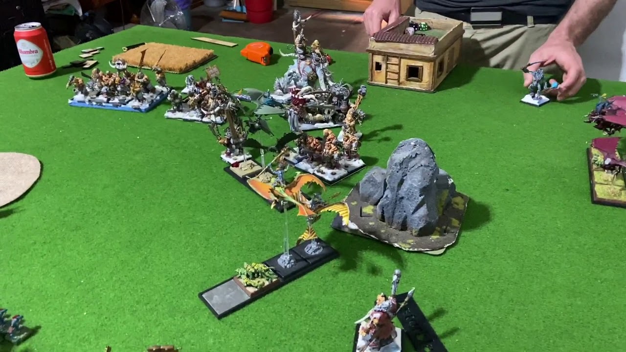 Ogros vs Lagartos 9th Age