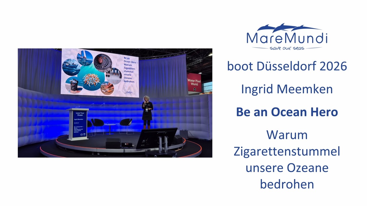 Be an Ocean Hero – Warum Zigarettenstummel unsere Ozeane bedrohen