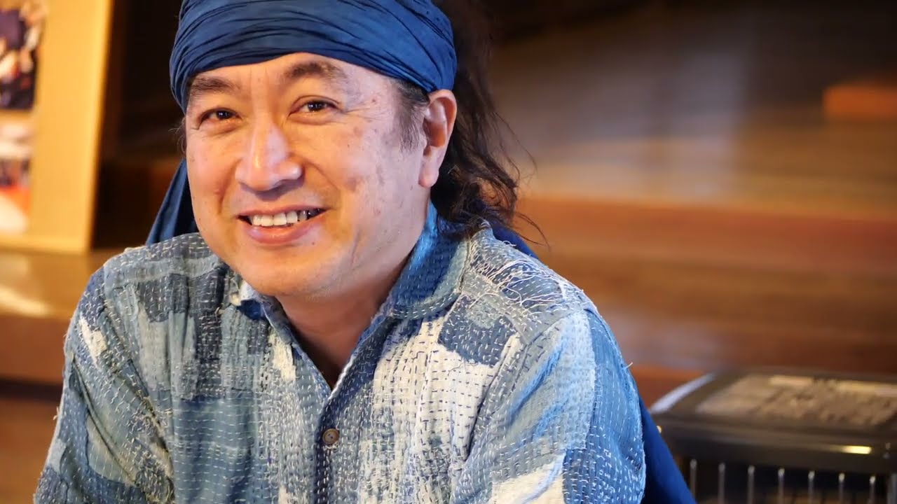 One of the last Japanese aizome dye masters, Cozo Cazama