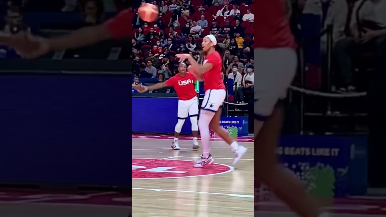 USA Women’s Basketball National Team vs. China in Sydney last year. 