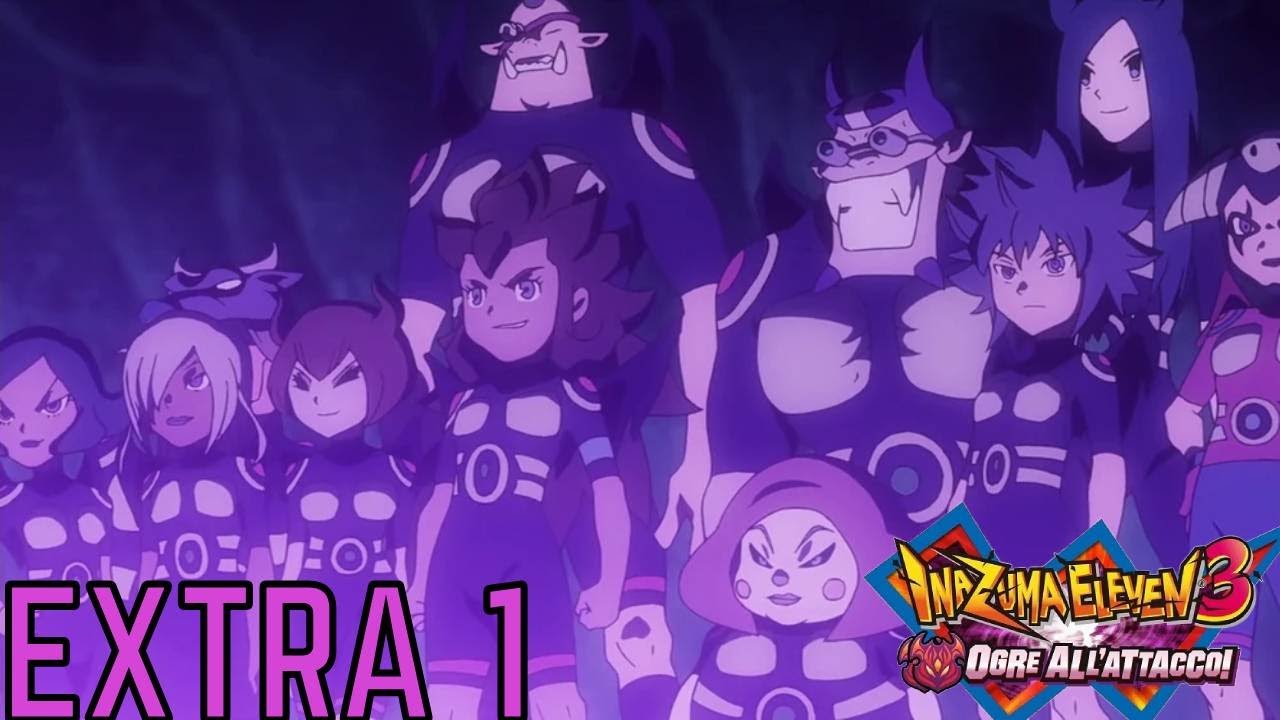 Extra parte 1 La NIGHTSTAR - inazuma eleven 3 Ogre all'Attacco nintendo 3DS ITA non comm