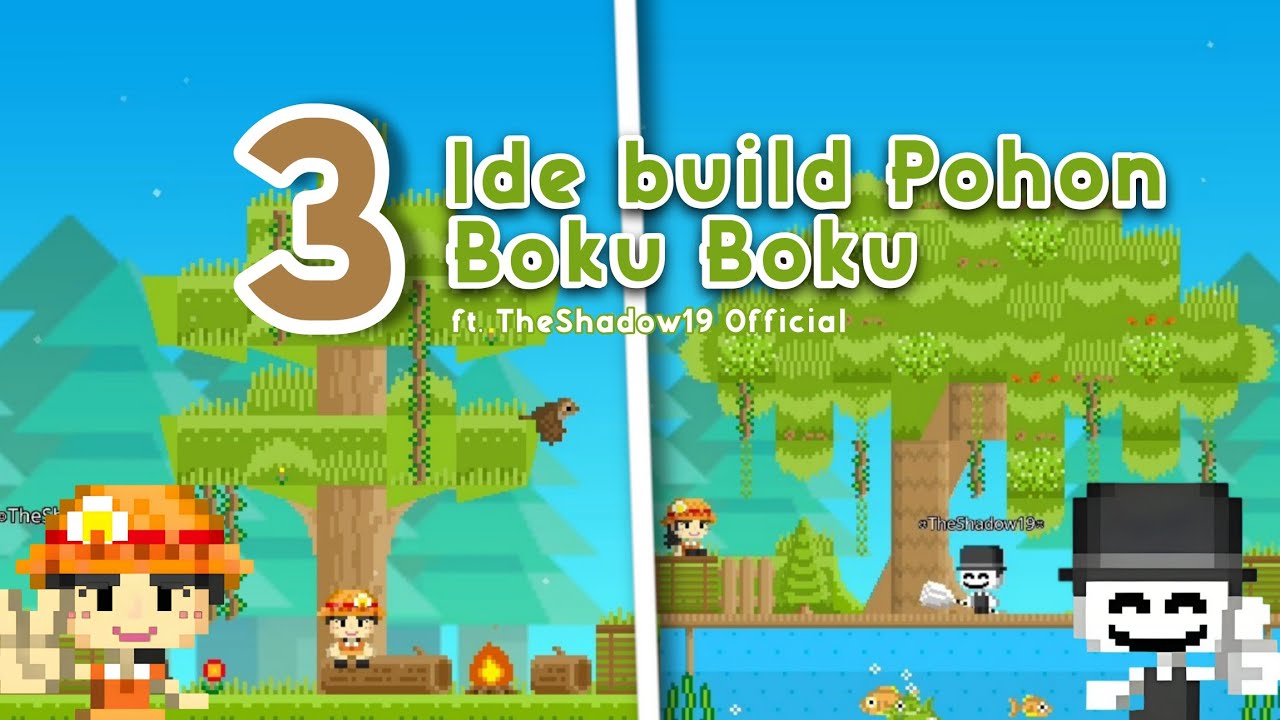 3 Ide build Pohon di Boku Boku 🌳‼️ | Boku Boku Indonesia 
