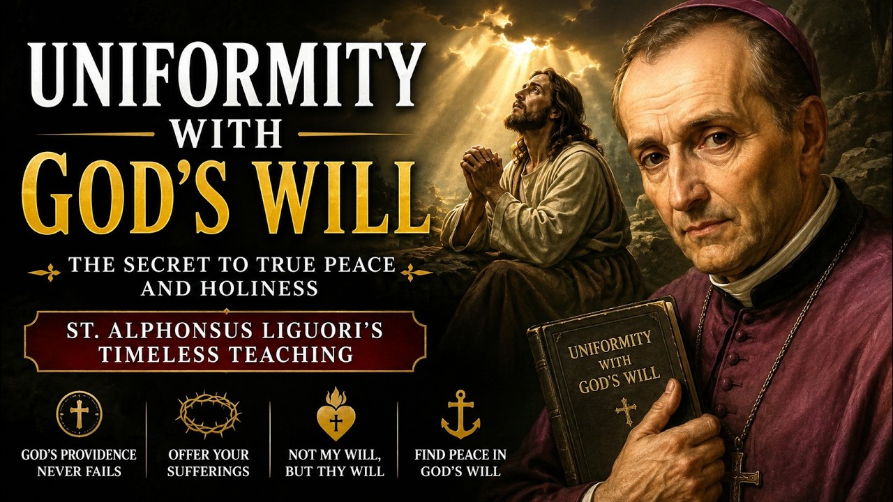 Uniformity With God's Will Explained | St. Alphonsus Liguori's Secret to Holiness