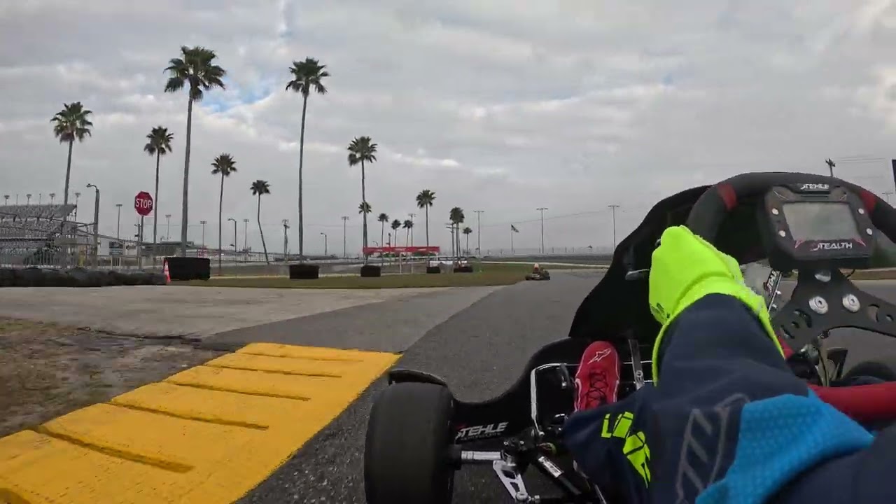 2025 WKA Daytona Kart Week LO206 Jr Practice 2 122825
