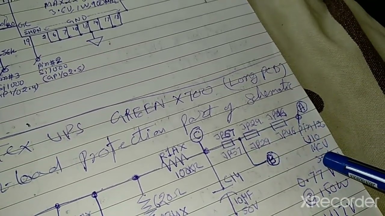 How to prevend Intex GREEN X700 UPS (Long PCB) from auto shutdown at small loads, when no mains.