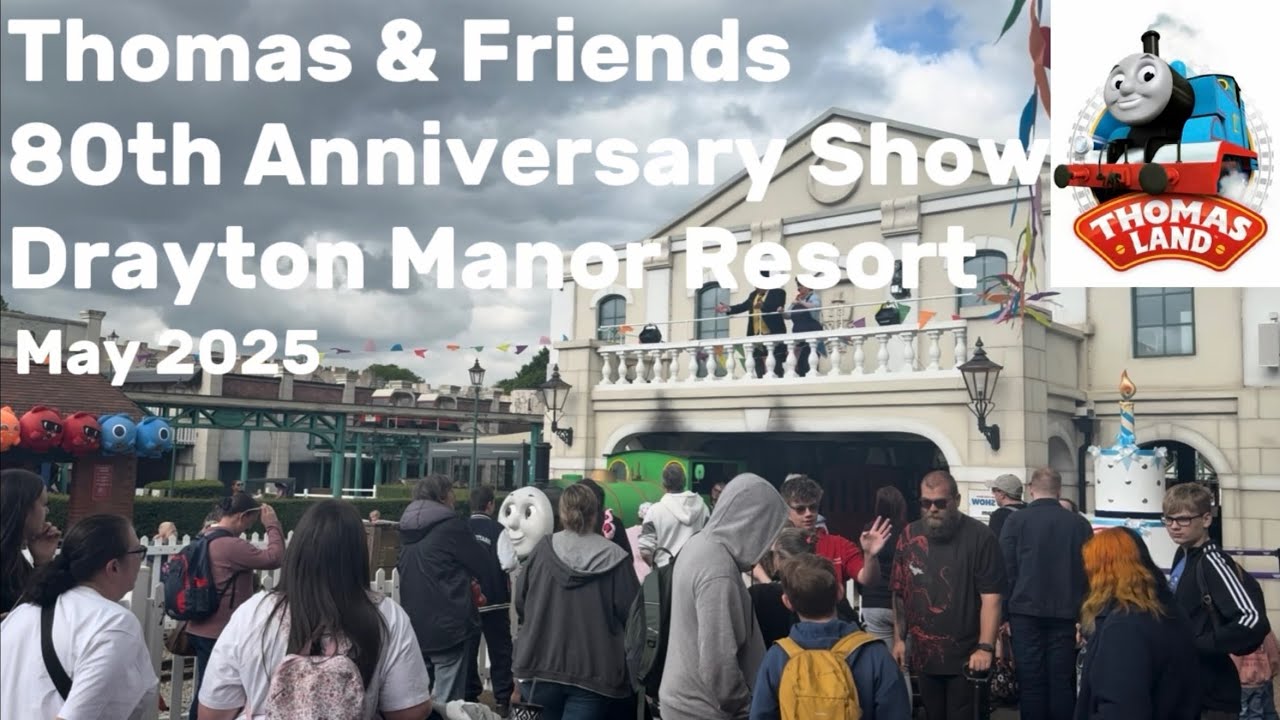 Thomas The Tank Engine 80th Anniversary Show at Thomas Land Drayton Manor Resort #themepark