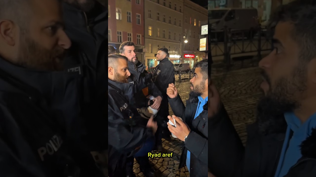 A journalist taking a break at a caf&eacute; was asked by Berlin police to leave