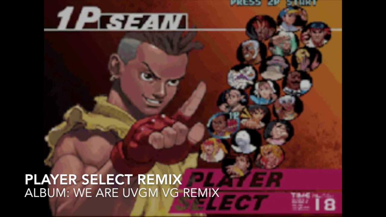 Player Select Remix | Street Fighter 3rd Strike | MMX