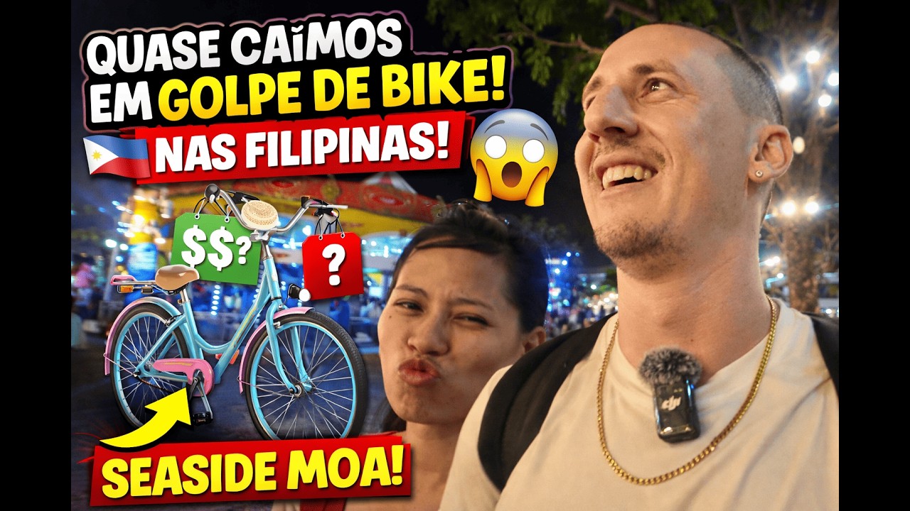 Levei um golpe no Seaside MOA? Passeio nas Filipinas