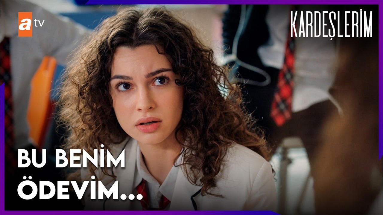 Aybike Ve Asiye Arasındaki Ödev Hırsızlığı Ortaya Çıktı | Kardeşlerim 66. Bölüm