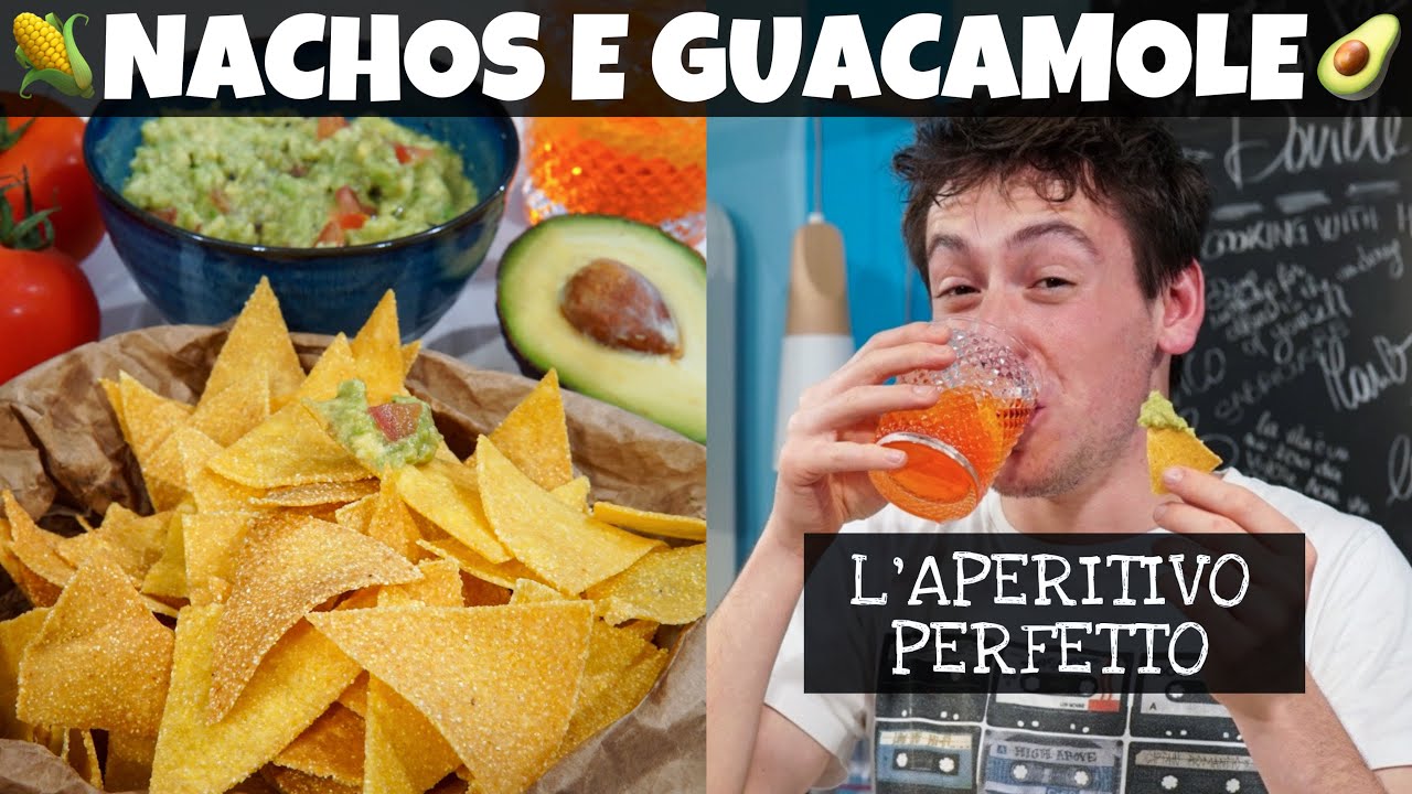 NACHOS E GUACAMOLE TUTTO FATTO IN CASA: 2 ricette facili perfette per l'aperitivo | Davide Zambelli