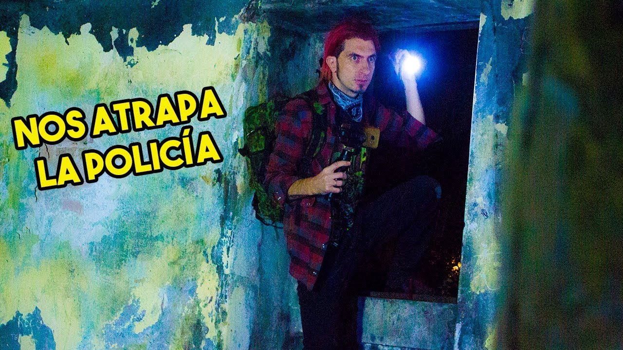EXPLORANDO sanatorio abandonado nos  ATRAPA la POLICÍA  #URBEX 21