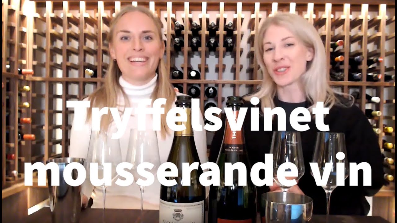 Tryffelsvinet provar 2 x mousserande viner