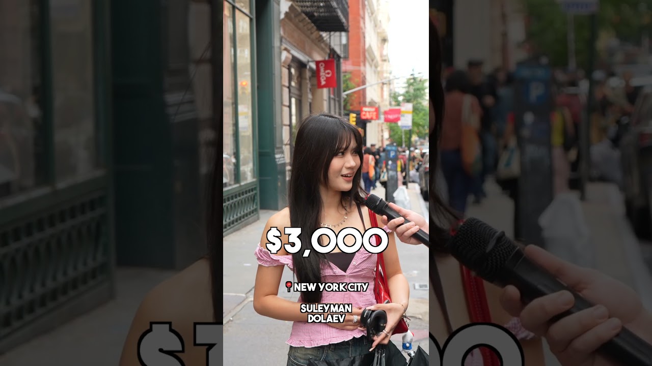Chinese student spends $3,000 living in NYC