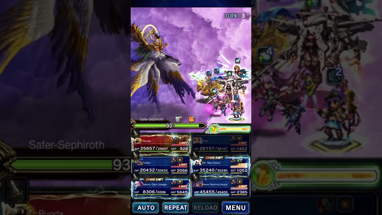 Safer Sephiroth EXT free units only - AFK Strat guide