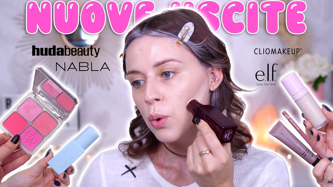 PROVIAMO LE NUOVE USCITE NABLA, HUDA BEAUTY, CLIOMAKEUP & ELF ✨