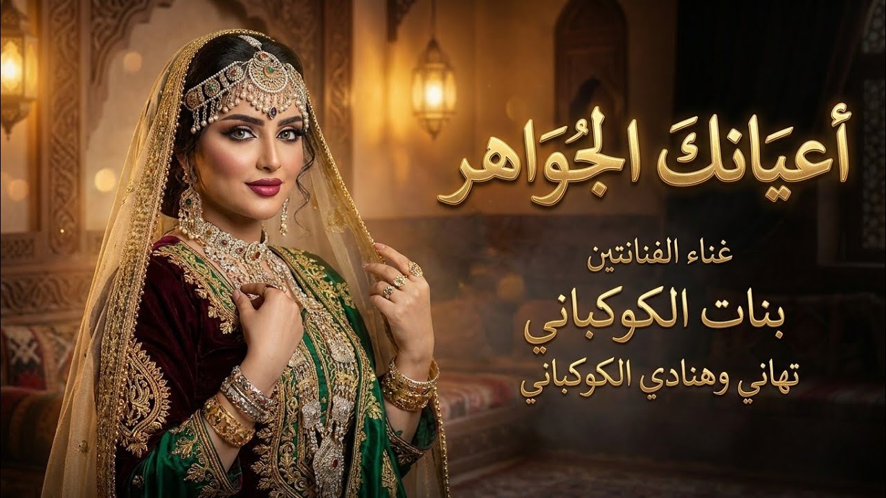 صنعانية شعبي || أعيانك الجواهر 😍 || غناء الفنانات بنات الكوكباني تهاني وهنادي الكوكباني 🌹| روعة 2024