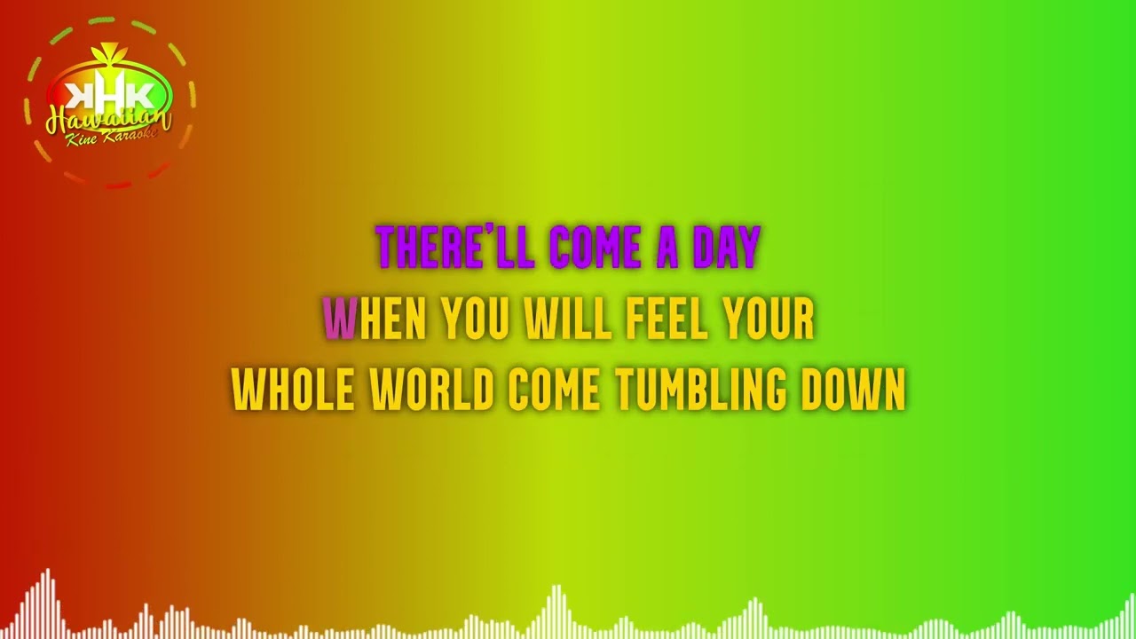 Junior Maile - When I'm Gone (Karaoke Version) - Hawaiian Karaoke
