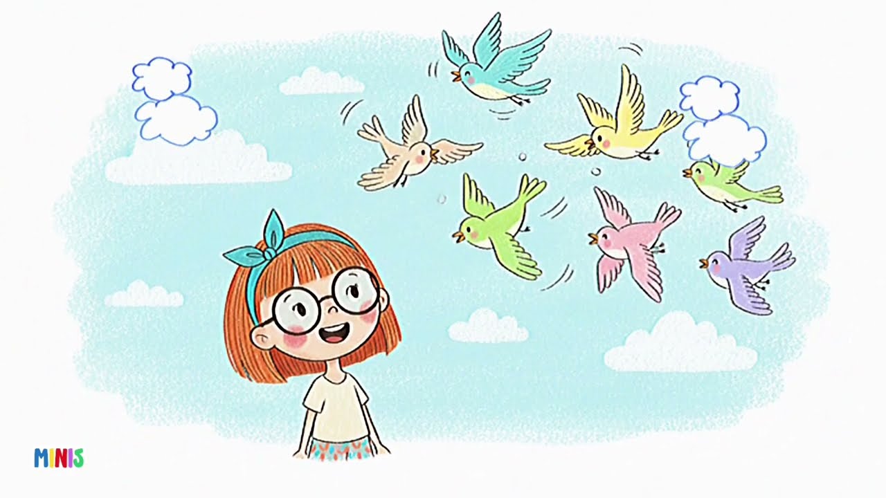 Почему птицы летают? 🐦 | Простая наука для детей | Короткий рассказ