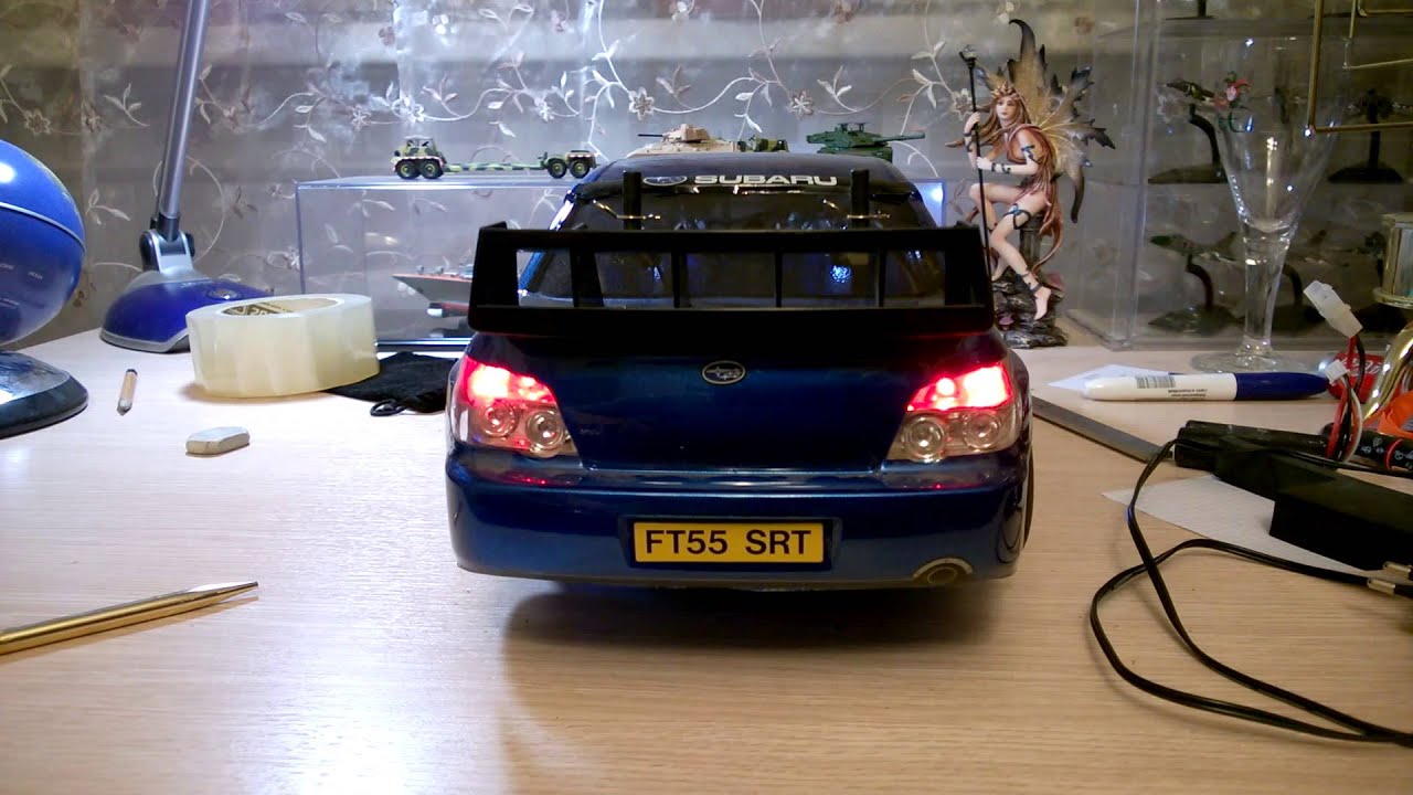Subaru Impreza 1:10 с TLU-01 и TLU-02